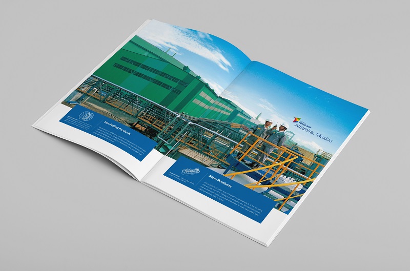 工业集团画册设计-工业企业宣传册设计案例欣赏a4