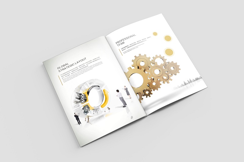 金融集团画册设计-金融投资公司宣传册设计图片a4