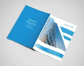 科技技术公司画册设计-科技企业宣传册制作