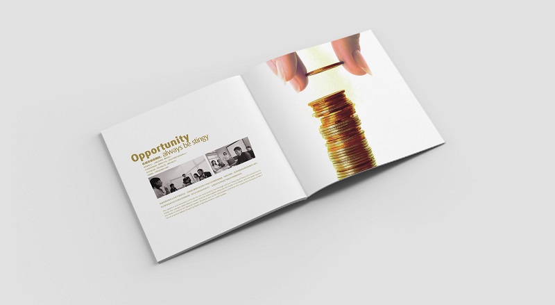 投资公司画册制作-投资集团宣传册设计图片a3