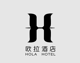 【欧拉酒店】酒店LOGO设计案例图片欣赏，酒店LOGO设计含义