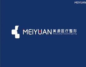 【美源医疗整形】美容院LOGO设计图片大全，美容院LOGO设计说明